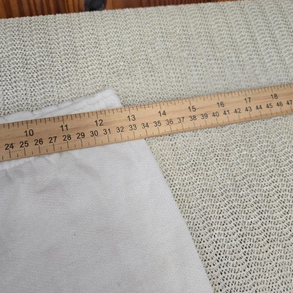 Vintage Sweatpants Youth 14 White Dragon Graphic Knit Elastic Waist Lounge Pants